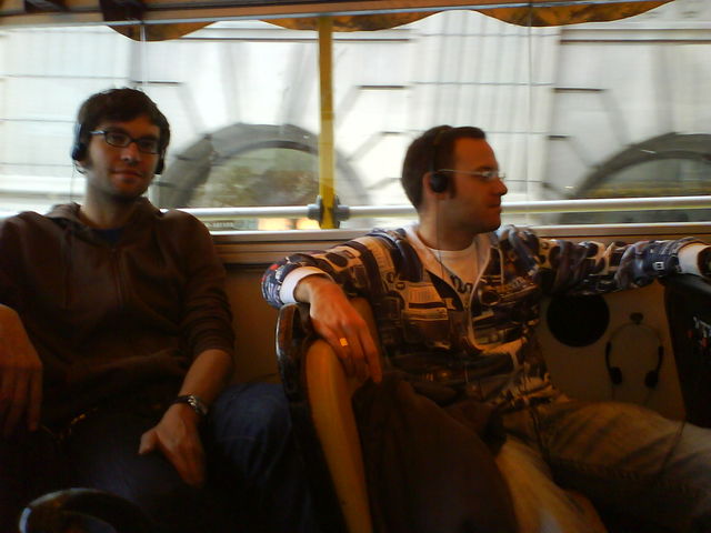 Sightseeing im Doppeldeckerbus ausn�chtern langeweile abzocke sightseeing stockholm stockholm2008 bus rundfahrt 