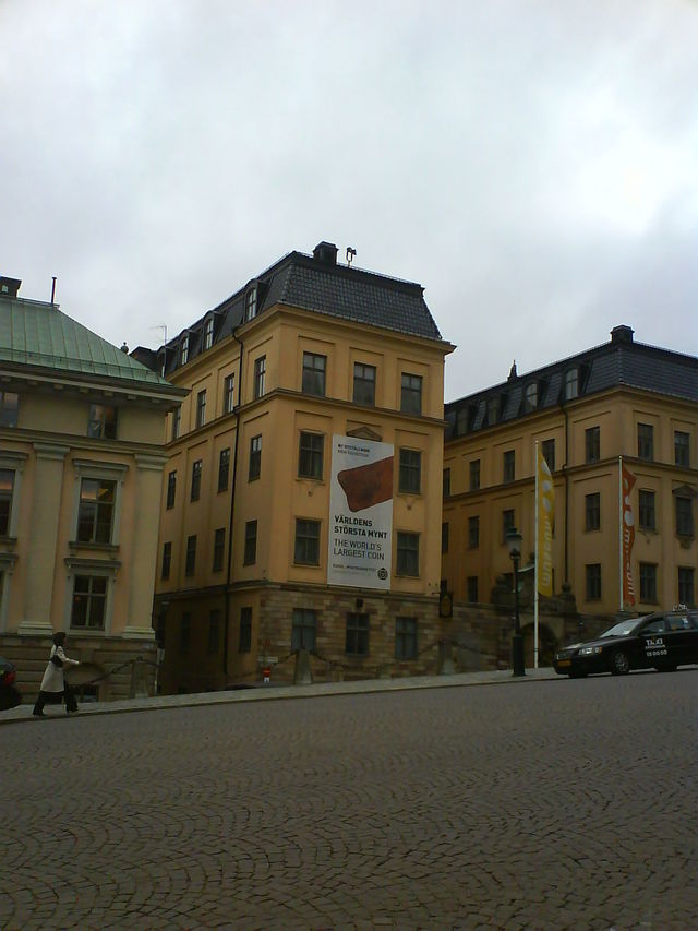 Worlds biggest Coin! biggest coin stockholm stockholm2008 