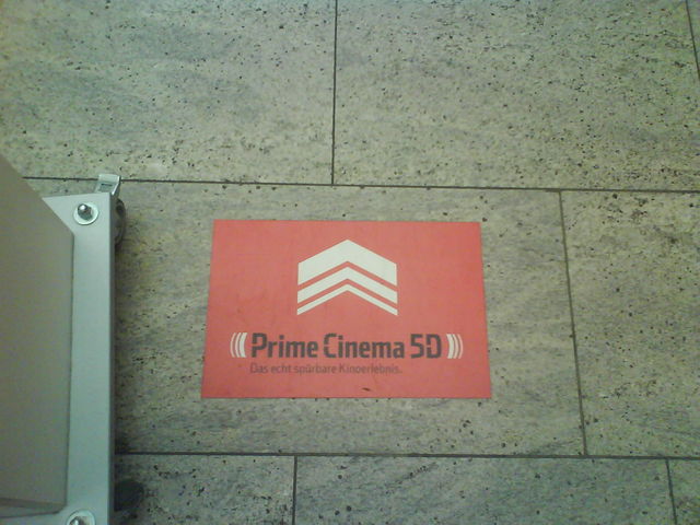 Entdecken sie die fnfte Dimension! 5d dimension werbung kino fnf 