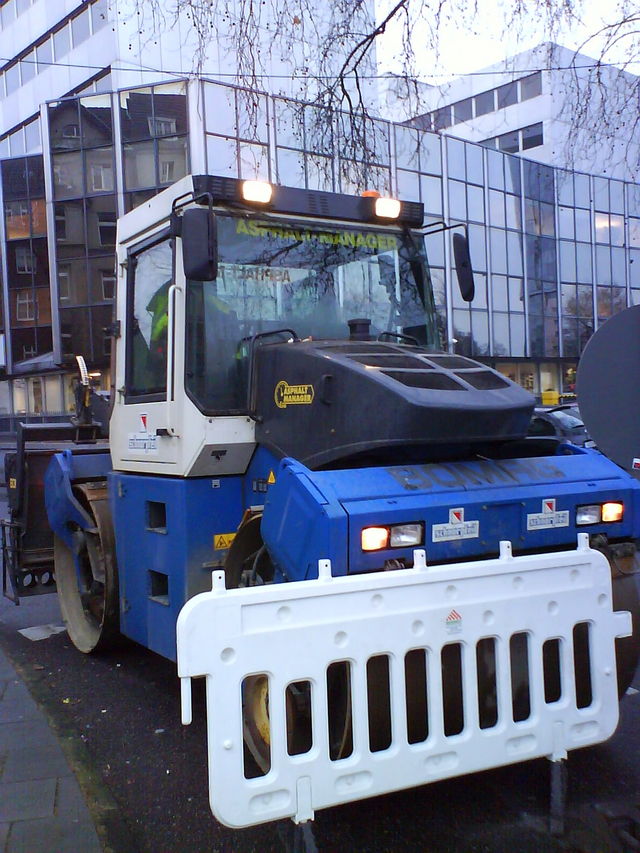 Asphalt-Manager asphaltmanager baustelle maschine 