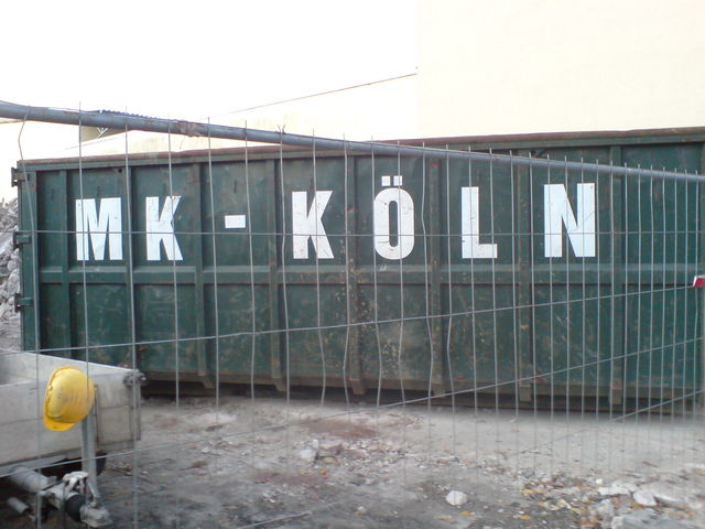 mein kontner mk baustelle kln container 