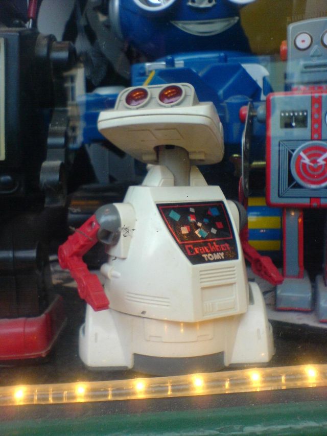 Tomy Crackbot roboter crack freund 