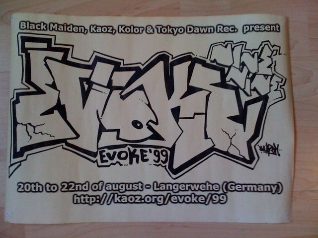 oldschool evoke graffiti 99 style 