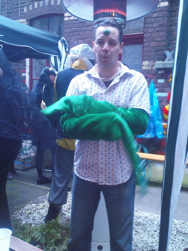 mutant mutant tentakeln futurama arme johannes karneval2009 kostuem 