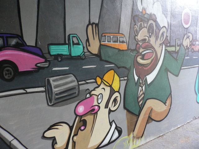 herr wachtmeister grafitti graffitti graffiti polizist hamburg 