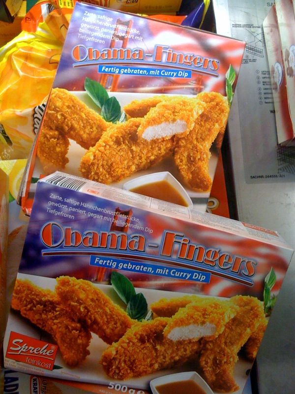 Gimme 5! finger obama plus h�hnchen 