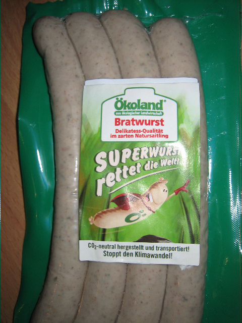 Wonderwurst co2 klimarettung superwurst grillen wurst ko bratwurst klimawandel 