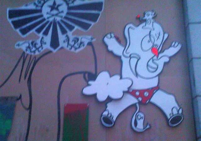 elefant elefant streetart 