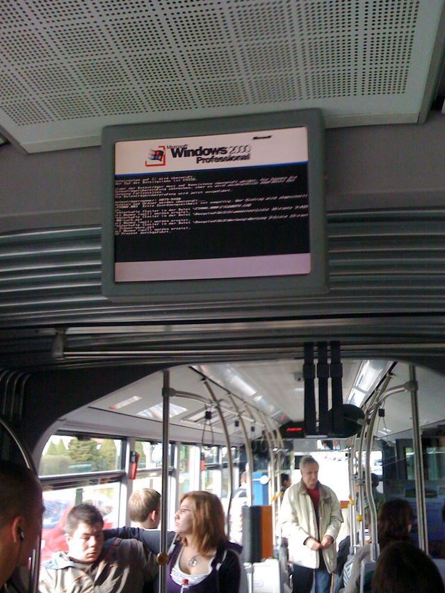 Nchste Haltestelle.... bluescreen absturz neustart fehlermeldung 