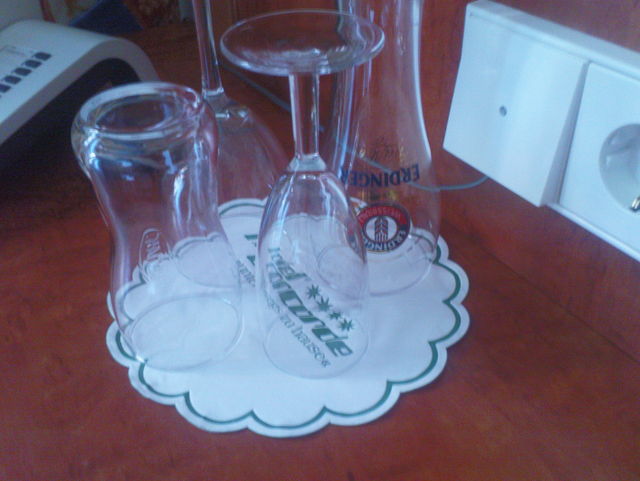 bayerischer standard erdinger glaeser muenchen bier hotel m�nchen 