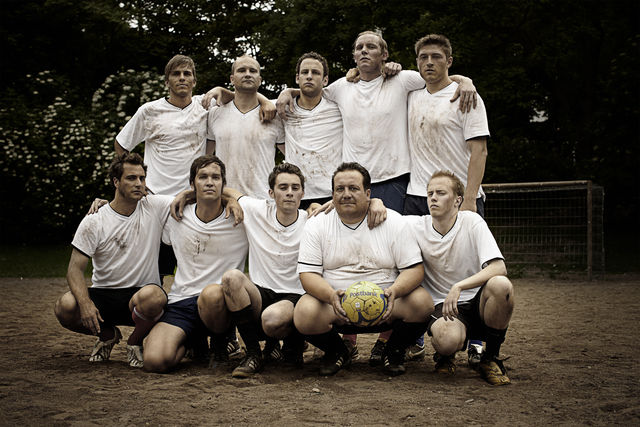 Mannschaftsfoto fussball lars retro mannschaft 