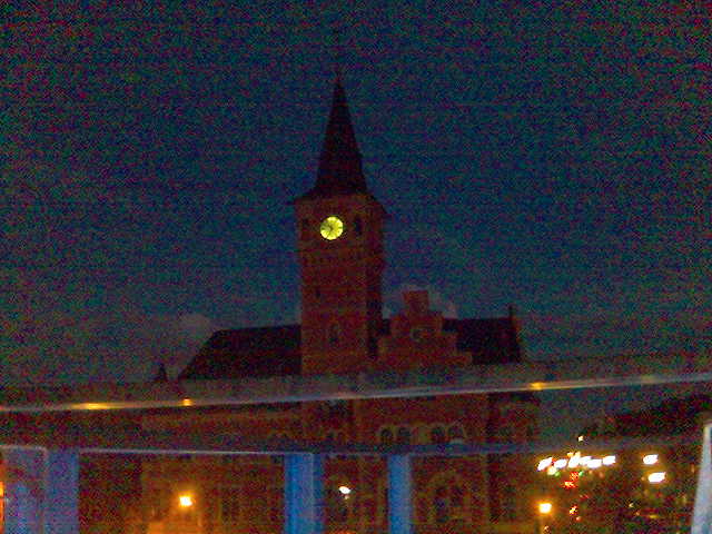 Turmuhr koeln nacht turm uhr 