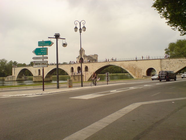 brcke von avignon brcke frankreich avignon toll 