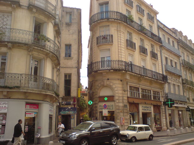 schmal gasse frankreich eng schmal montpellier 