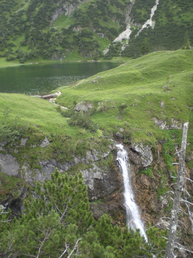 Groer Geisalpsee geisalpsee wasserfall oberstdorf rubihorn 