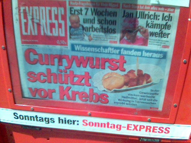 ... currywurst express k�ln 