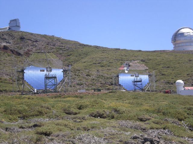 parabol parabolspiegel sternwarte teleskope la palma 