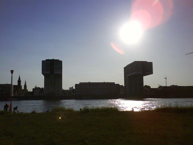 kranhuser koeln kln rhein kranhaus 