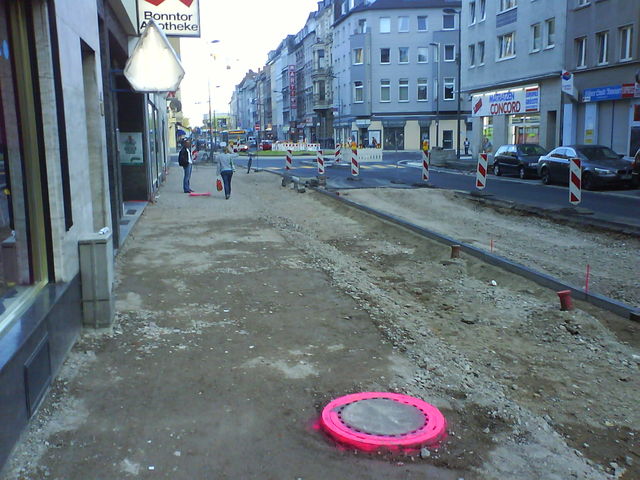 rosa portal baustelle k�ln bonner_str leben_auf_der_baustelle 