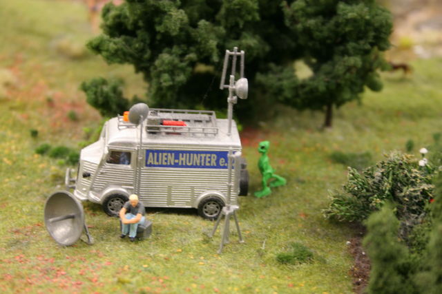 mittagspause miniatur_wunderland modellbau alien hamburg 