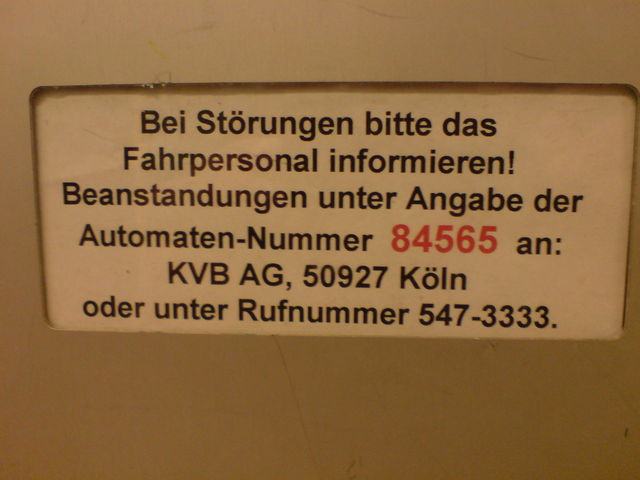 betrgerischer fahrkarten automat 