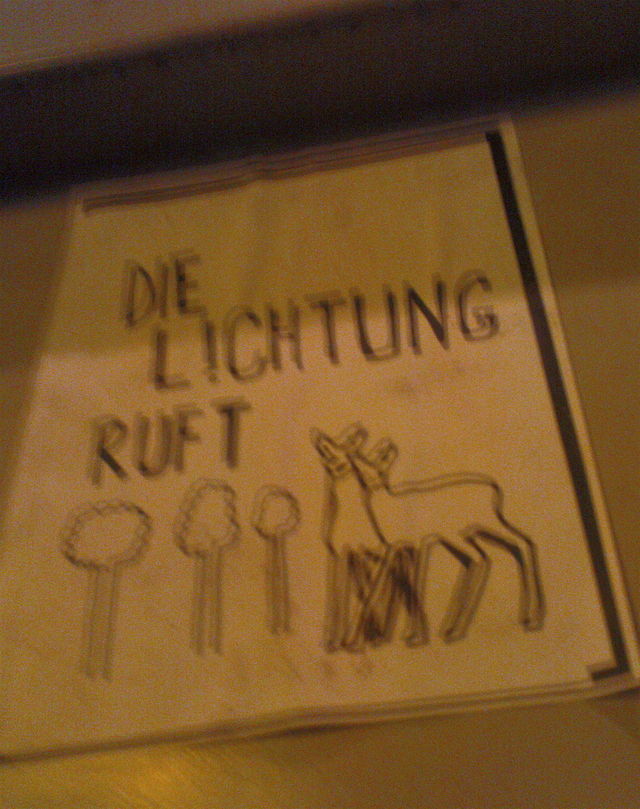 bambi lichtung reh 