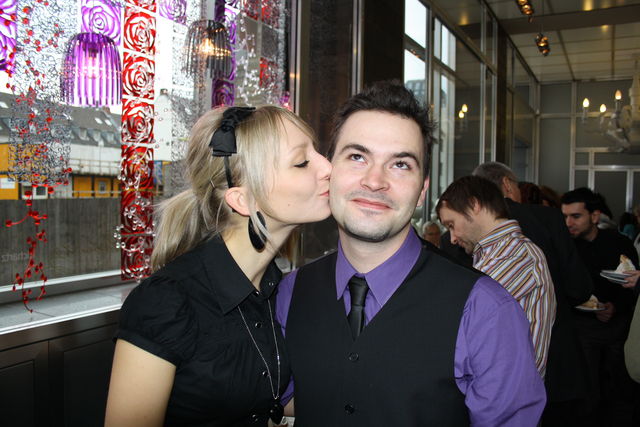 kiss  chris danni k�ln hochzeit standesamt 