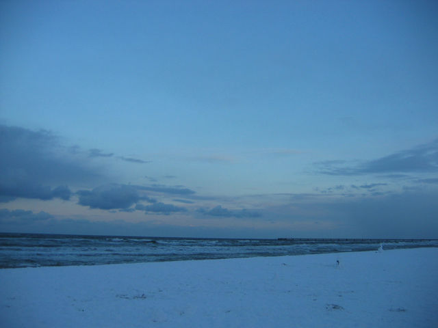 schneestrand 