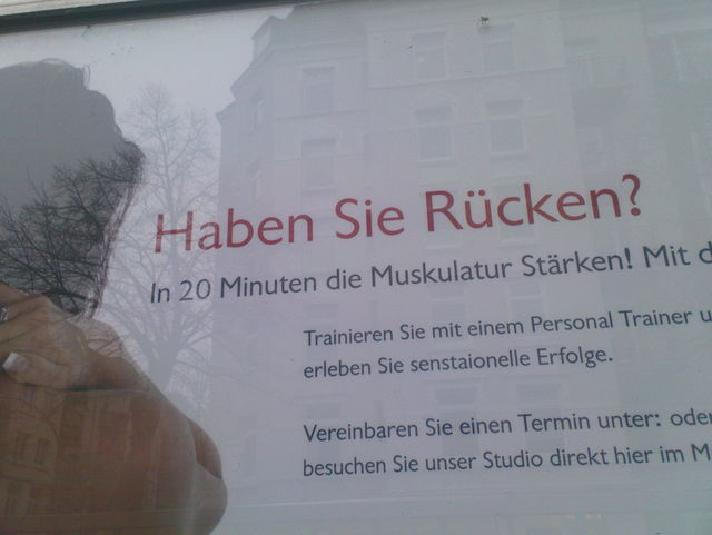 rcken ruecken werbung 