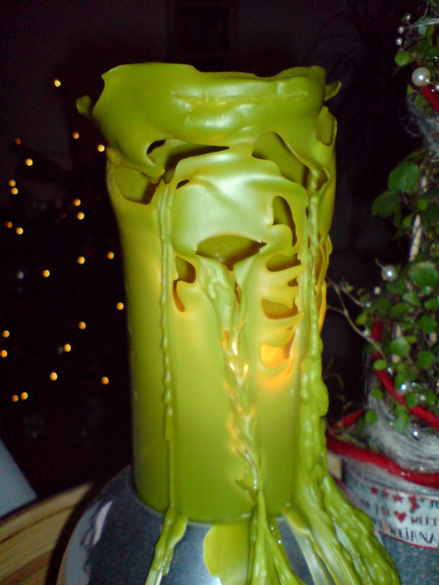 komische kerze kerze wachs l�cher 