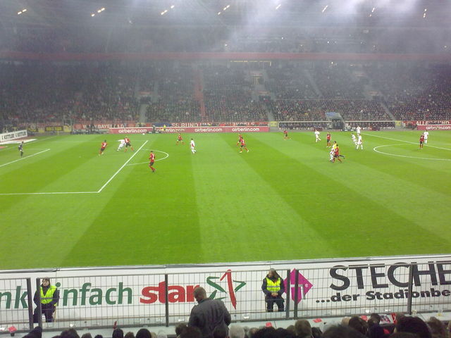 ulrich haberland dem sein (ex-)stadion fc Leverkusen ausw�rts ausw�rtstour 