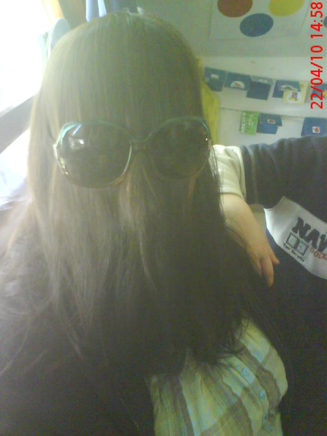 haarmonster2 christel brille haare monster 