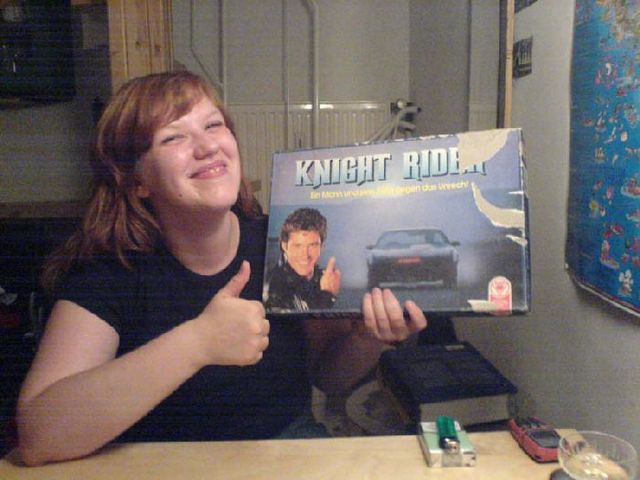 Daumen hoch! anna knight rider 