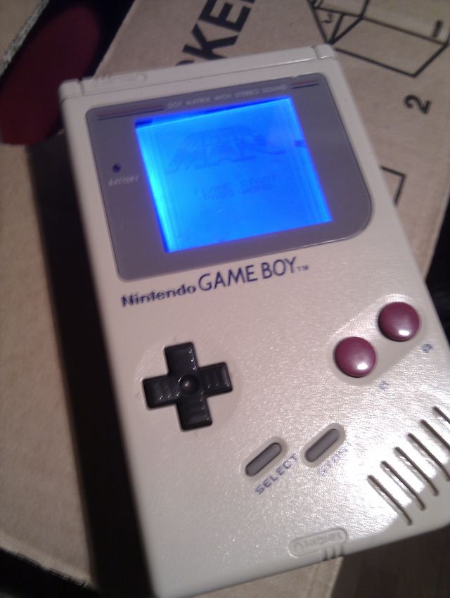 pimp my gameboy backlight dmg-1 gameboy nintendo megaman 