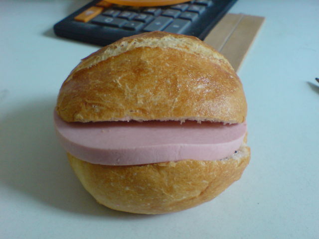 Super-Fleischwurst daumendick br�tchen fleischwurst 