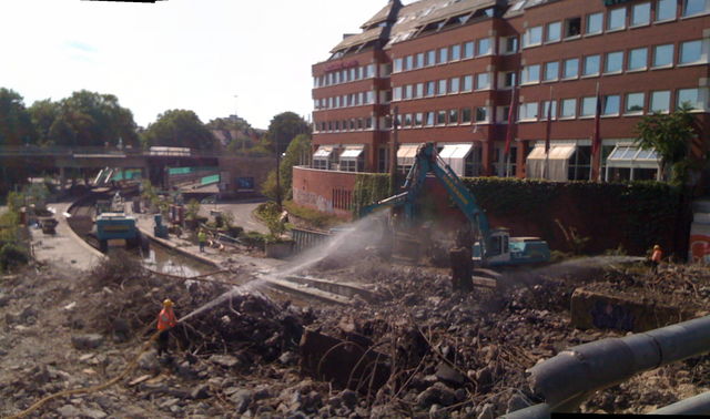 Sdstadtromantik. baustelle kvb panorama sdstadt 