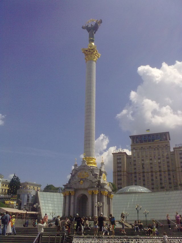 Siegess�ule Kiew siegess�ule unabh�ngigkeit platz s�ule kiew 