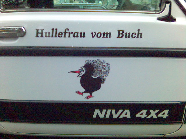 Jeder findet mal eine... auto buch deutz hullefrau kln 