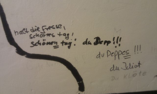 kl�te depp deppes kl�te idiot tag sch�n fresse 